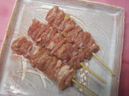 国産　せせり串